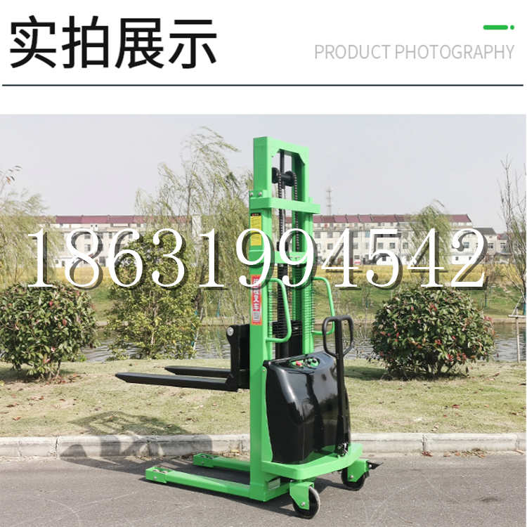 西屯区电动叉车堆高车液压铲车电瓶1吨2吨站驾步行式小型全自动叉车